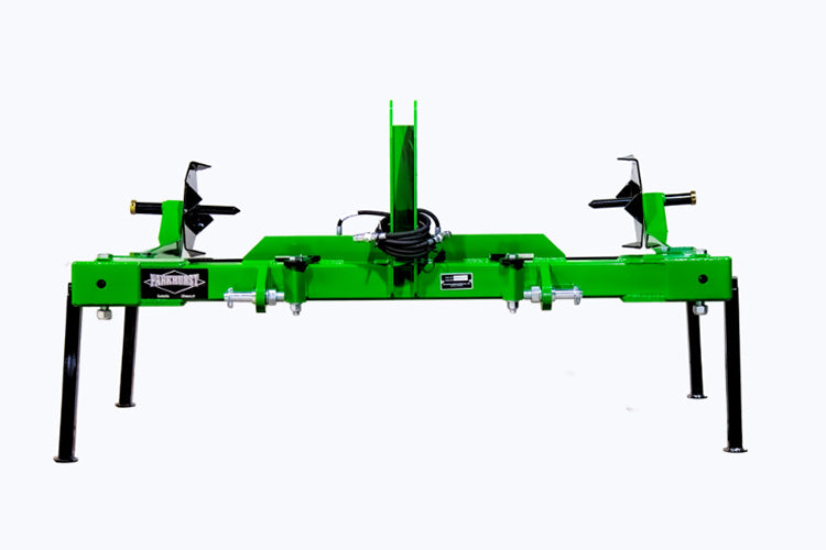 3 Point Round Hay Bale Unroller in Green