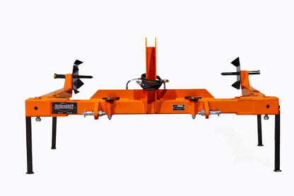 3 Point Round Hay Bale Unroller in Orange