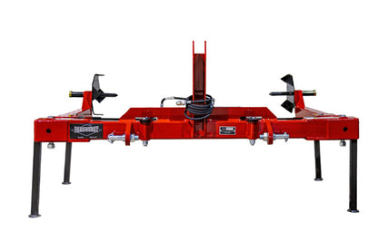 3 Point Round Hay Bale Unroller in Red